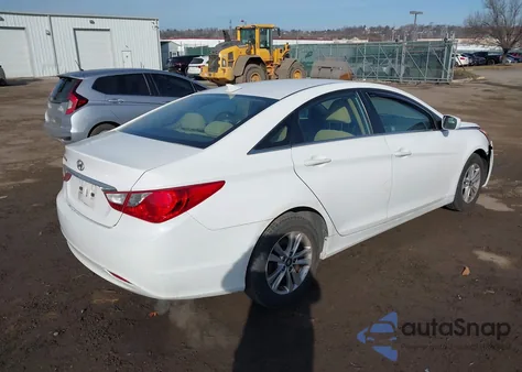 2013 Hyundai Sonata Gls from USA, damaged, VIN 5NPEB4AC5DH762636